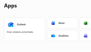 Microsoft 365 application icons