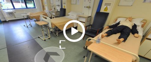 Skills lab at Walsall campus