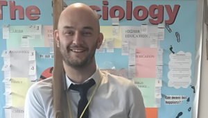 a male student
