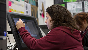 MA Digital and Visual Communications (Animation), Wolverhampton School of Art, George Wallis Building, University of Wolverhampton